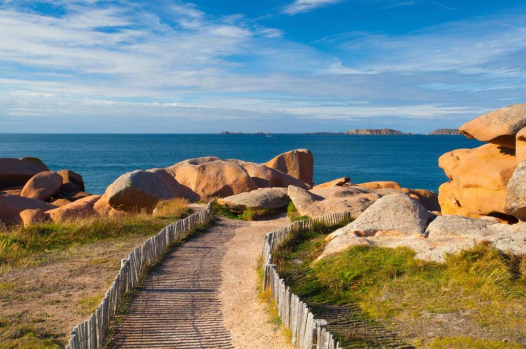 Castel Beau Site Hotel Perros-Guirec Kültér fotó