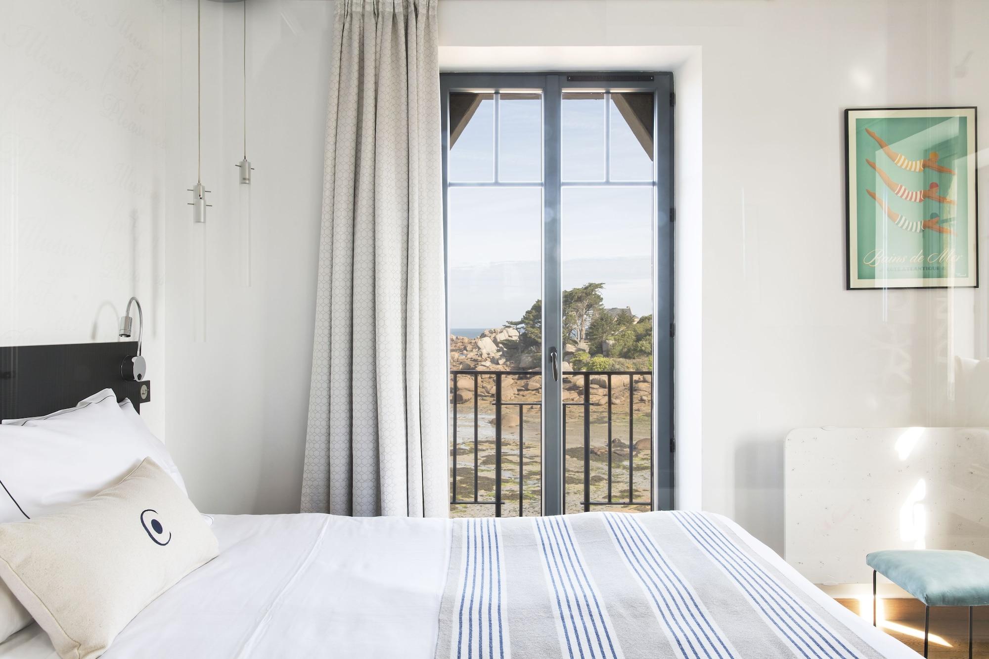 Castel Beau Site Hotel Perros-Guirec Kültér fotó