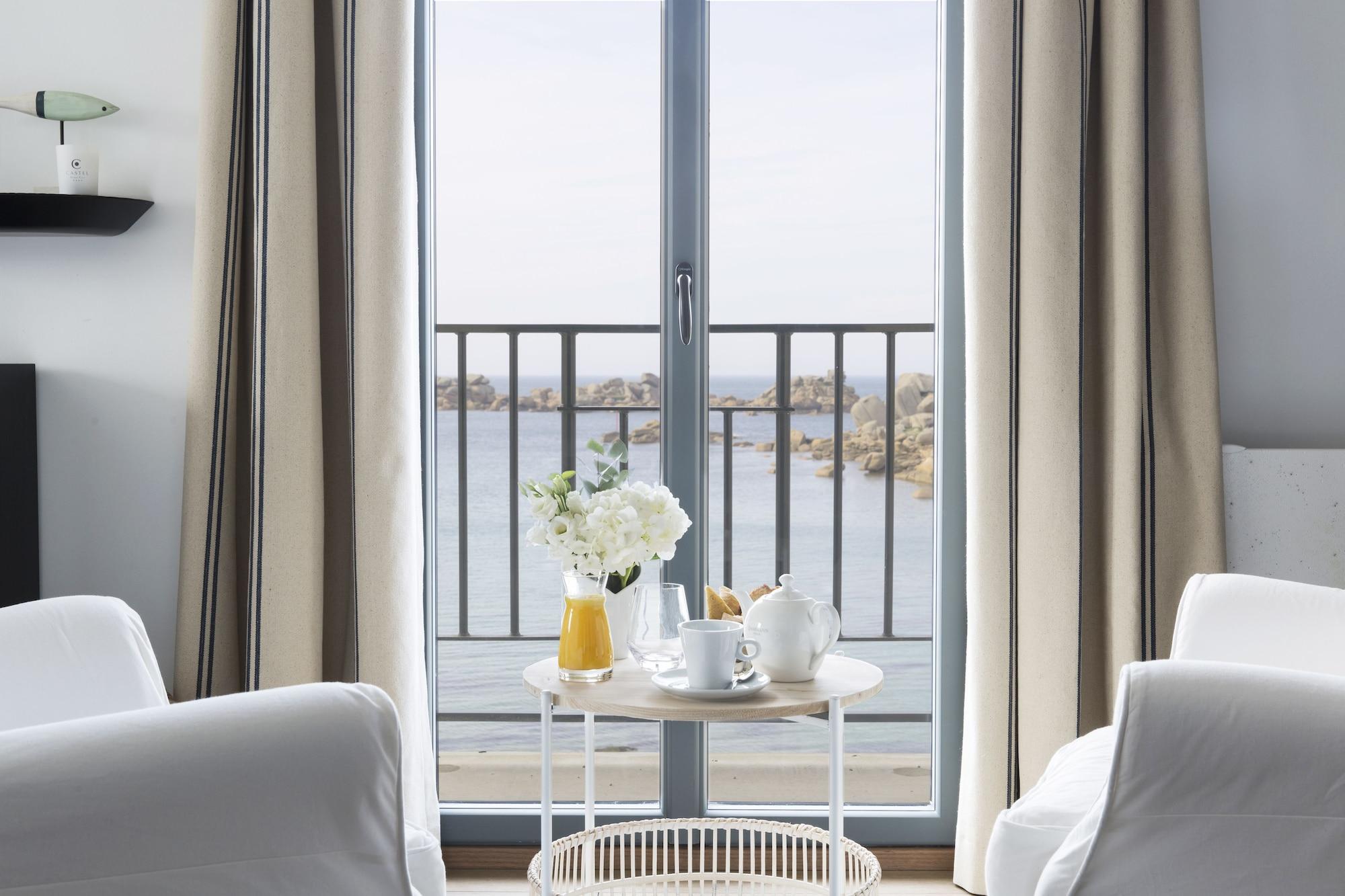 Castel Beau Site Hotel Perros-Guirec Kültér fotó