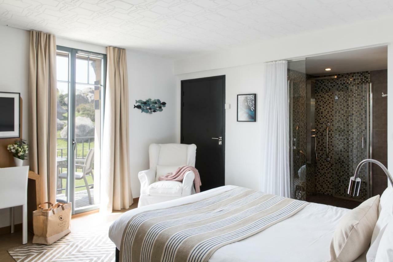 Castel Beau Site Hotel Perros-Guirec Kültér fotó