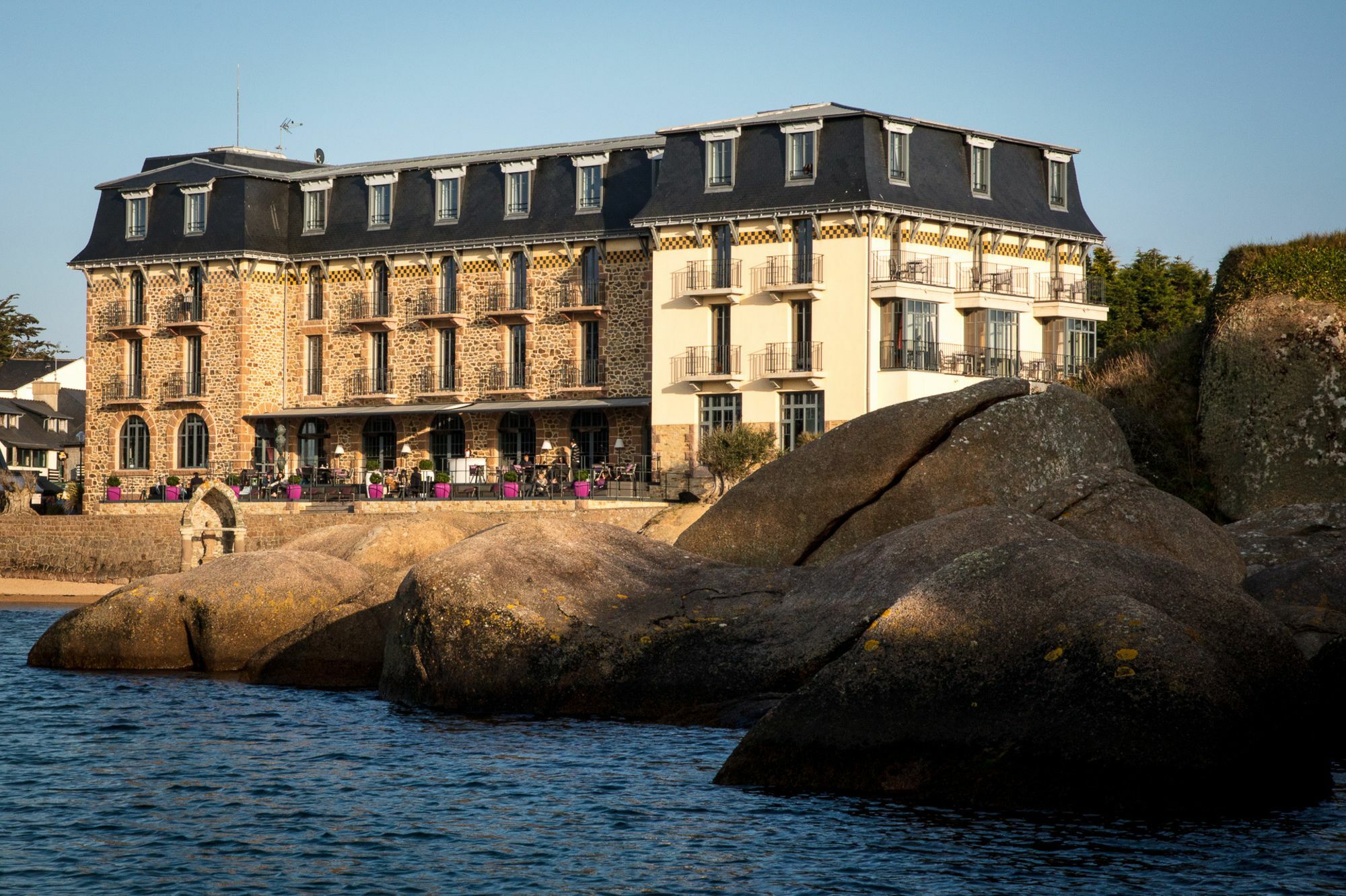 Castel Beau Site Hotel Perros-Guirec Kültér fotó