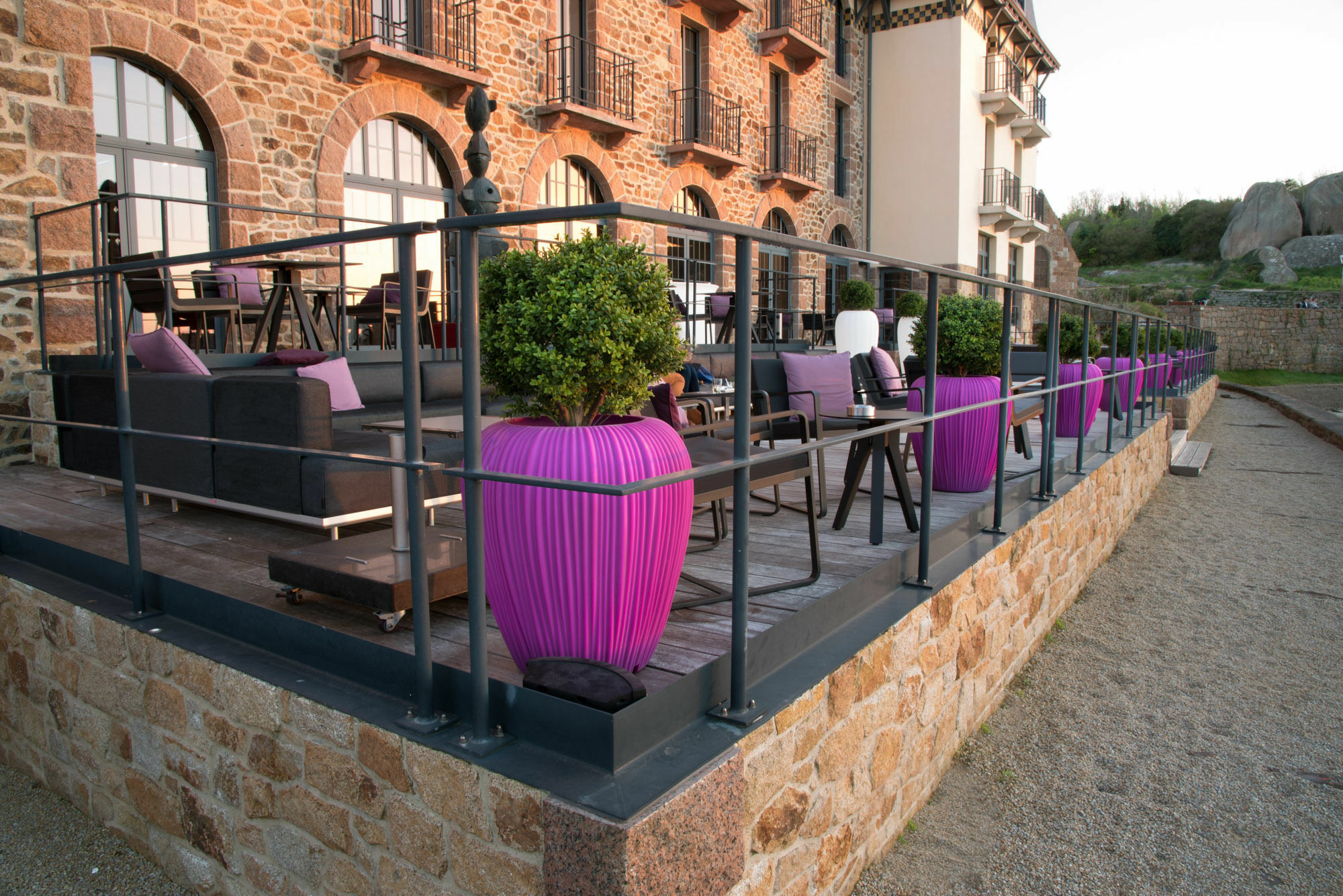 Castel Beau Site Hotel Perros-Guirec Kültér fotó